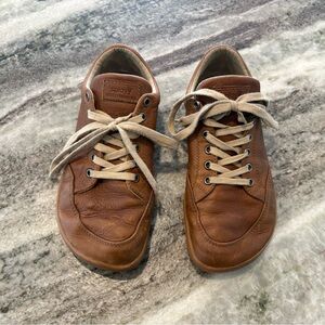 Splay Shoes Chestnut Leather